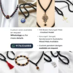 Karungali Mala customer reviews and custom size available