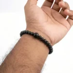 Karungali bracelet 6mm natural wood beads Vishwakarma Temple Works