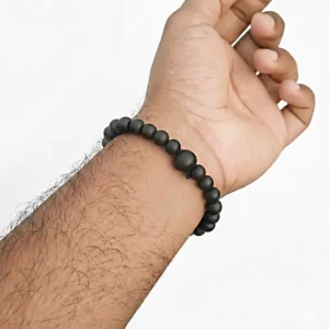 Karungali bracelet 8mm natural wood beads Vishwakarma Temple Works