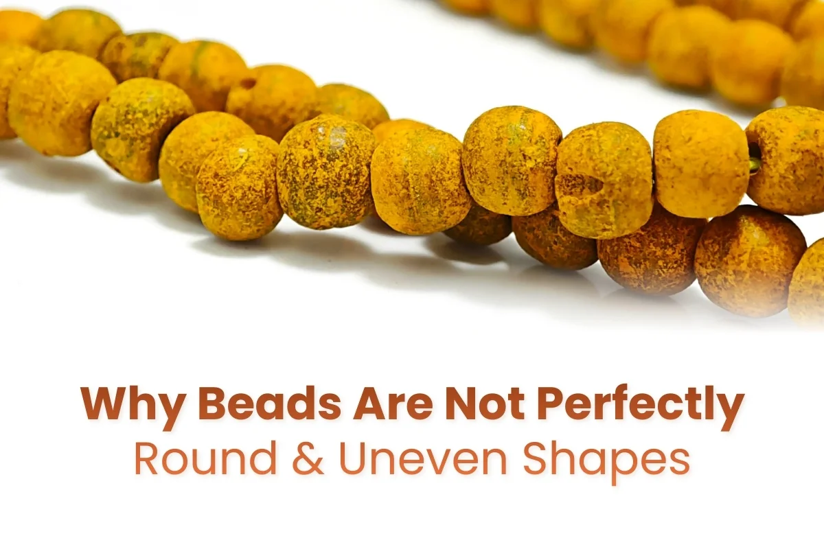 turmeric mala beads natural haldi mala 108 beads close up