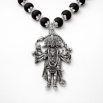 karungali mala with panchamukhi hanuman pendant