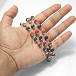 natural karungali rudraksha mala 8mm