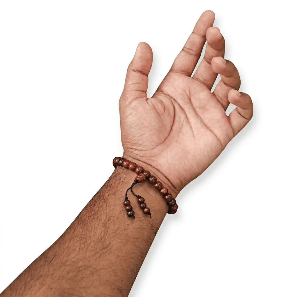 8mm red sandalwood bracelet