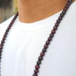 8mm red sandalwood mala