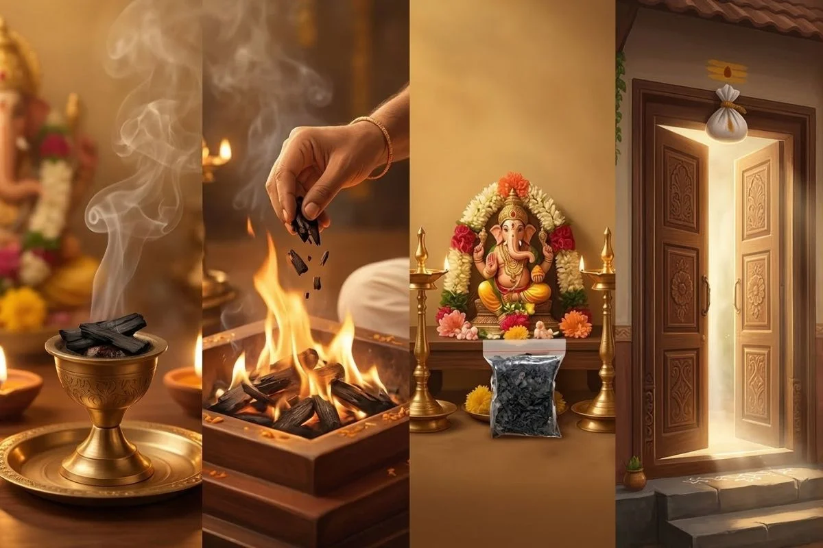 karungali wood usage guide homam puja sambrani black wood ebony