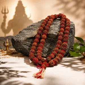 20mm 5 mukhi rudraksha mala