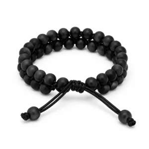 Karungali Bracelet for Protection – Double Layer Adjustable